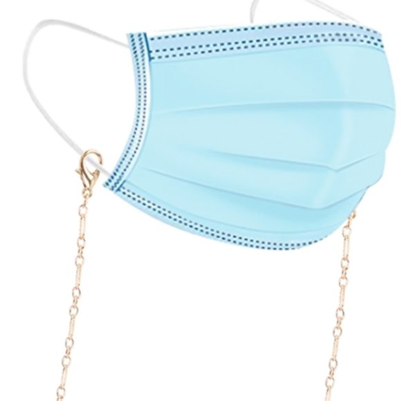 Mask holder in Gold color - Picture 1 of 4